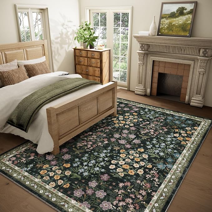 Washable Living Room Area Rug: 6x9 Area Rugs - Image 2