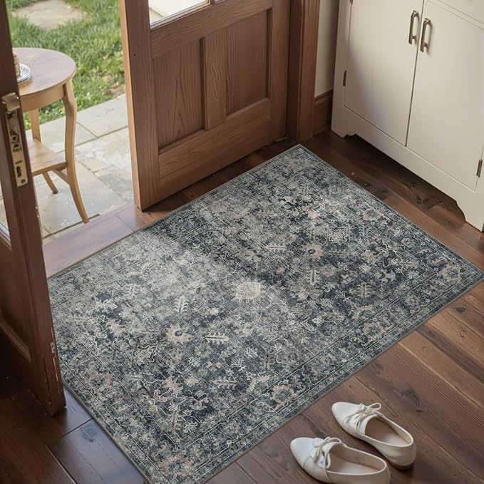 Rugxara Entryway Rug Door Mat, Washable Samll 2x3 Rug, Non Slip Area Rugs - Image 2