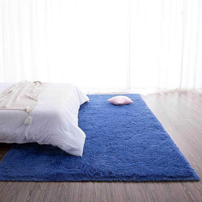 TWINNIS Super Soft Shaggy Rugs Fluffy Carpets 8x10 Feet, Indoor Modern Plush - Image 7