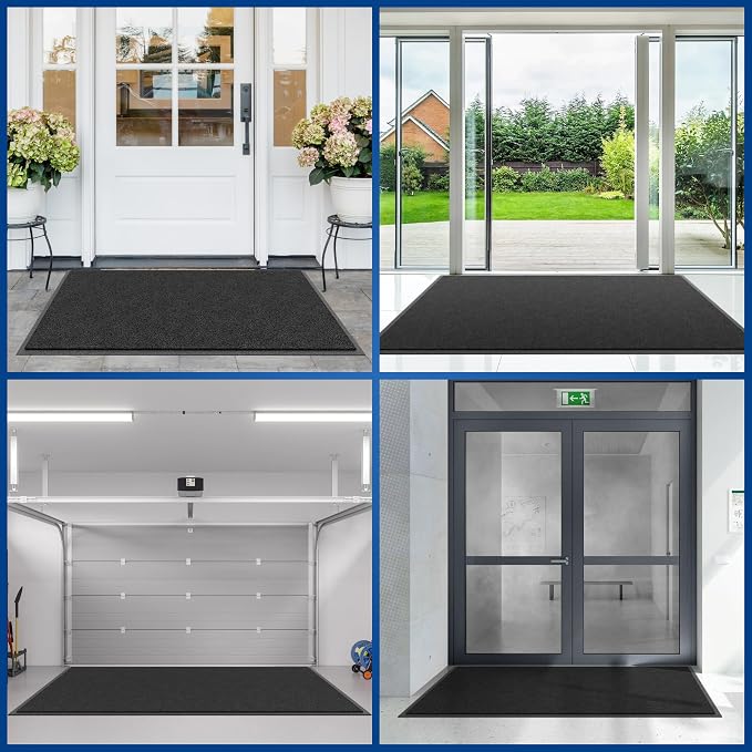Sturdy Front Door Mat, Fade Resistant, Waterproof Low Profile Entry Mat - Image 8