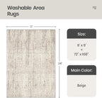 Valenrug Washable Rug 6x9 - Image 2
