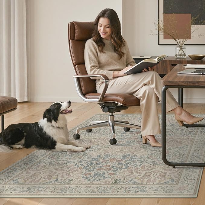 36"x48" Office Chair Mat for Hardwood Tile Floor, Under Desk Carpet Protector - Image 7