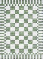 GarveeHome Sage Green Checkered Rug 5×7 Area Rugs - Image 4