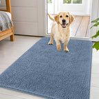 OLANLY Dog Door Mat for Muddy Paws 44x32, Absorbs Moisture and Dirt, Absorbent by OLANLY
