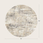 Lofus 8ft Area Rugs for Living Room, Soft Abstract Carpets for Bedroom Dining - Image 2