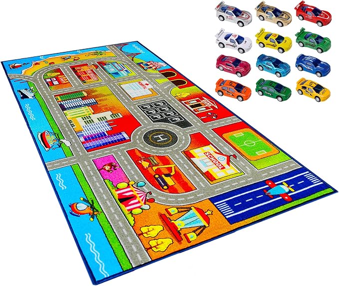 Booooom Jackson Kids Carpet Playmat by BooooomJackson