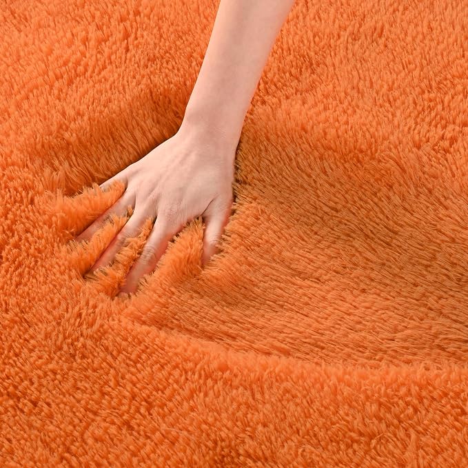 Andecor Soft Fluffy Bedroom Rugs, 3 x 5 Feet Indoor Shaggy Plush Area Rug - Image 7