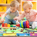 Terrug Kids Rug for Playroom, Educational Classroom Rug for Kids Room, Washable - Image 5