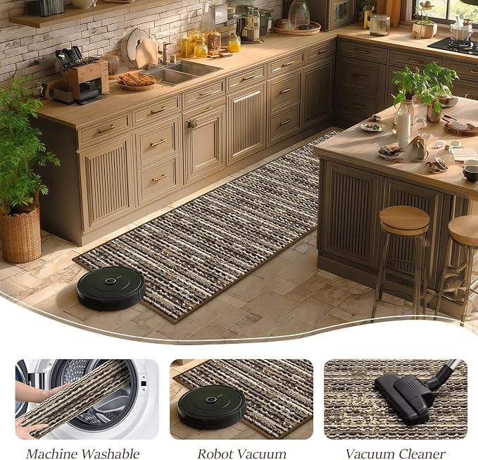 Kitchen Rugs Sets of 2-Non Slip Kitchen Mats - Image 6