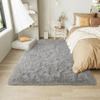 LOCHAS Ultra Soft Indoor Modern Area Rugs Fluffy Living Room Carpets - Image 9