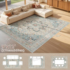 Tortania Area Rug Living Room Rugs - Image 9