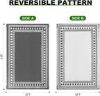 RURALITY Outdoor Rugs 5x8 Waterproof - Image 2