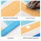 Outdoor Patio Plastic Rug Waterproof - Image 4