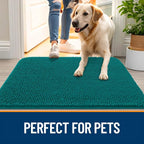 OLANLY Dog Door Mat for Muddy Paws 32x20, Absorbs Moisture and Dirt, Absorbent - Image 6