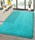 Andecor Soft Fluffy Bedroom Rugs, 4 x 6 Feet Indoor Shaggy Plush Area Rug by Andecor