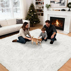 8x10 Area Rug for Living Room: Ultra Soft Fluffy Rug Modern Large Thicked Shag - Image 4