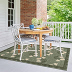 4x6 Covered Outdoor Patio Rug - Image 7