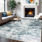 IOHOUZE Modern Abstract Area Rugs 6x9 Ft Washable Rugs by iOhouze