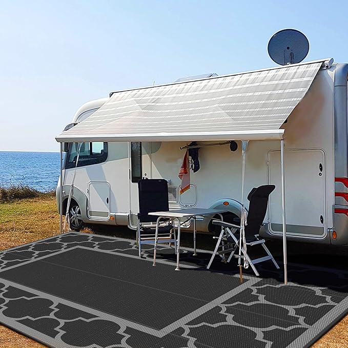 GENIMO 10 ' x 14 ' Outdoor Rug Waterproof - Image 4