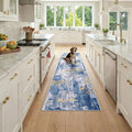 RELEANY Washable Area Rugs 2x7 Non-Slip Modern Abstract Soft by RELEANY