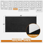 Mibao Super Absorbent Front Door Mat, Non-Slip Washable Indoor Doormats - Image 3