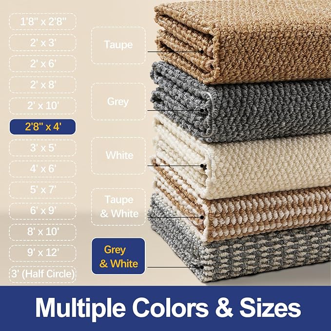 Dirt Trapping Door Mat 32x48, 3D Scarping Surface Doormat - Image 7