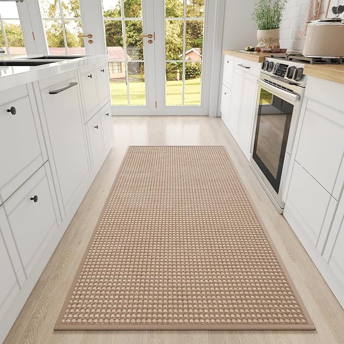 YDKGL Large Kitchen Runner Rugs Long Kitchen Mat Non Slip Washable, Super by YDKGL