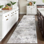 IOHOUZE Abstract Runner Rug 3x10 Ft Washable Runners - Image 2