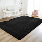 Litanika 9x12 Shag Area Rug for Living Room Bedroom, Non-Shedding Modern Indoor - Image 3