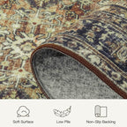 Lofus 3x5 Area Rug for Entryway, Washablee Soft Rugs for Bedroom, Living Room - Image 7