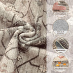3x5 Washable Area Rug, Large Rugs - Image 8