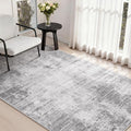 3 x 5 Rug Small Non Slip Machine Washable Rug Distressed Abstract Soft Indoor by Tchdio