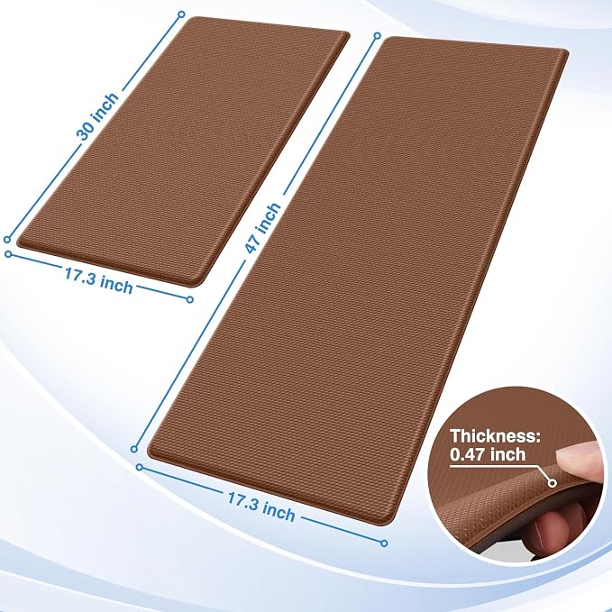 StepRite Kitchen Mats, Cushioned Anti Fatigue Kitchen Mats - Image 2