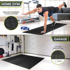 ProsourceFit Exercise Puzzle Mat ½-inch, EVA Interlocking Foam Floor Tiles - Image 3