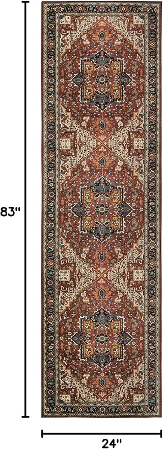 Moynesa Ultra-Thin Washable Runner Rug - Image 2