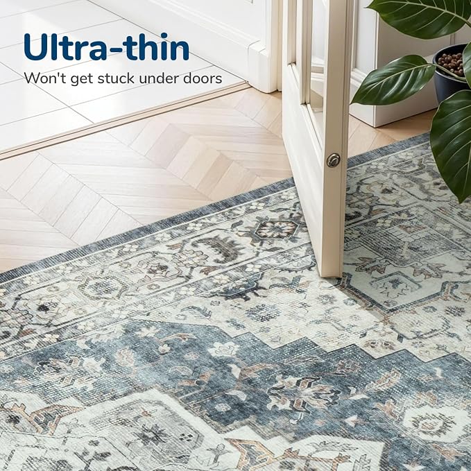 Lessymo Washable Long Runner Rug - Image 6