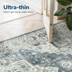 Lessymo Vintage Medallion Rug for Living Room 5x7, Machine Washable Area Rugs - Image 6