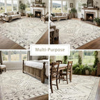 Srugn Washable Rugs 8x10 Area Rugs - Image 5