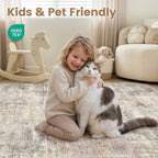 cotiled Washable 5x7 Area Rug for Living Room - Image 4