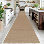 IOHOUZE Washable Exrea Long Hallway Runner Rug 3x16 Non Slip Rubber Backed - Image 7