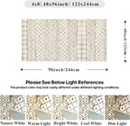 4x8 Rug Runner Machine Washable: Moroccan Hallway Runners - Image 2