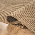 CAMILSON Easy Jute Rug 6x9, Indoor Outdoor Natural Color Farmhouse Area Rugs - Image 4