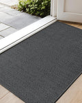 Color&Geometry Ultra-Thin Indoor Door Mat, Washable Doormat by COLORG