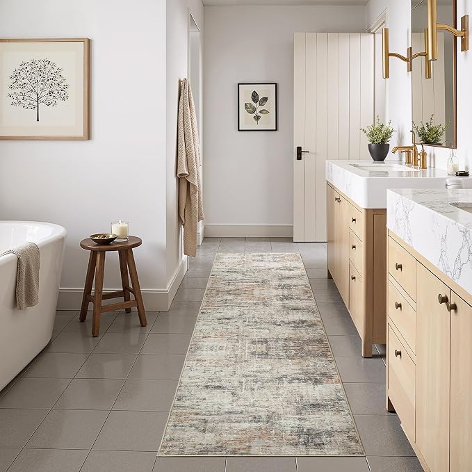 Lofus 2X 6 Area Rug for Hallways, Low Pile Soft Carpet Runner for Kitchen - Image 8