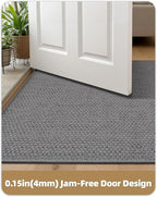 Color&Geometry Ultra-Thin Indoor Door Mat, Washable Doormat - Image 3