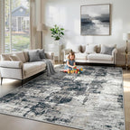 XLUEZ 6x9 Area Rugs for Living Room, Washable Modern Abstract Large Area Rug by XLUEZ