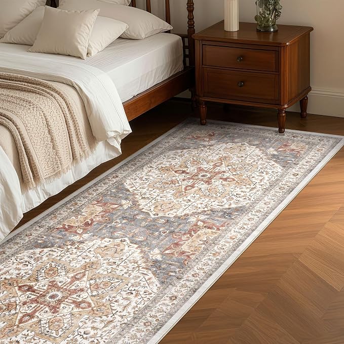 Tortania Area Rug 3x8 Runner Rugs - Image 3