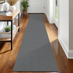 IOHOUZE Washable Runner Rug 2x12 Non Slip Rubber Backed Extra Long Hallway by iOhouze