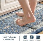 Collive Kitchen Rugs Anti Fatigue, Cushioned Kitchen Floor Mats Waterproof - Image 3