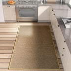 SUMLANS Kitchen Mat, Rubber Backing Cushioned Non Slip Kitchen Rugs by SUMLANS